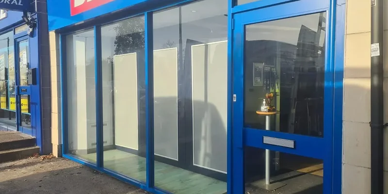 Aluminium Shop Fronts Nottingham